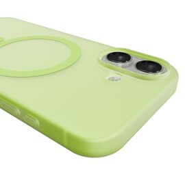 Puro Daylight Magsafe Compatible Silicone Case for iPhone 17 - Translucent Green - Apple Cases - Cases - Techbox