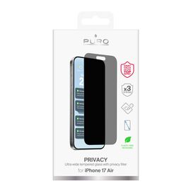 Puro Privacy tempered glass for iPhone 17 Air | Techbox
