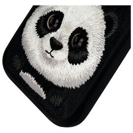 Nimmy Big Eyed Pet 2.0 Panda case for iPhone 16 Pro - black | Techbox