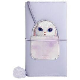 Nimmy Big Eyed Pet 2.0 Rabbit 2-in-1 Notebook + Pen Set - Purple |  Techbox