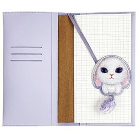 Nimmy Big Eyed Pet 2.0 Rabbit 2-in-1 Notebook + Pen Set - Purple |  Techbox