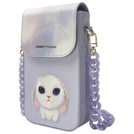 Nimmy Big Eyed Pet 2.0 Rabbit 3-in-1 Phone Bag + Wallet + Tracker Case - Purple - Uncategorized Cases (2) - Cases - Techbox