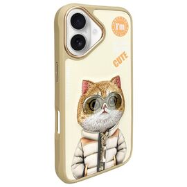Nimmy Cool&amp;Cute 2.0 Cat Case for iPhone 16 - Green | Techbox
