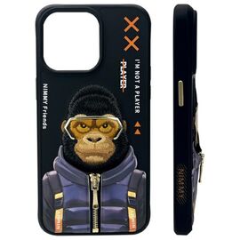 Nimmy Cool&amp;Cute 2.0 Monkey Case for iPhone 15 Pro Max - Black - Uncategorized Cases (2) - Cases - Techbox
