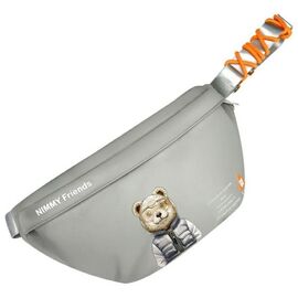 Nimmy Crossbody Cool&amp;Cute 2.0 Bear Shoulder Bag - Gray