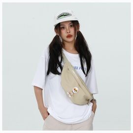 Nimmy Crossbody Glasses Cool Cat Shoulder Bag - Gray