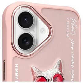 Nimmy Glasses Cool Cat iPhone 16 Case - Pink - Uncategorized Cases (2) - Cases - Techbox