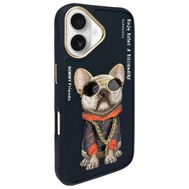 Nimmy Glasses Cool Dog iPhone 16 Case - Black - Uncategorized Cases (2) - Cases - Techbox