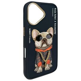 Nimmy Glasses Cool Dog iPhone 16 Case - Black - Uncategorized Cases (2) - Cases - Techbox