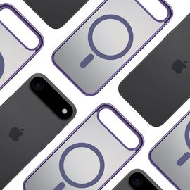 3mk Frosty MagCase for iPhone 17 Air - Purple