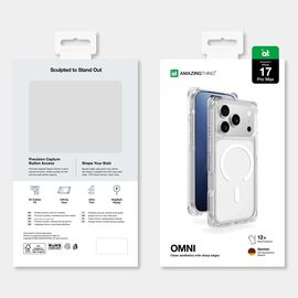 AmazingThing Omni Case for iPhone 17 Pro MagSafe Compatible - Transparent | Techbox