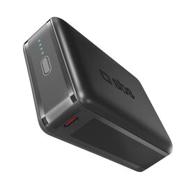 Powerbank SBS 20000mAh 65W PD AFC USB-C USB-A for laptop, tablet, smartphone - black | Techbox