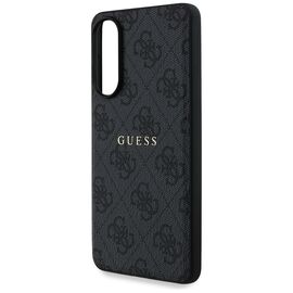 Guess 4G Ring Classic Logo MagSafe Case for Samsung Galaxy S25 Edge - Black | Techbox