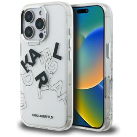 Karl Lagerfeld IML Sketched Graphic Case for iPhone 16 Pro - Clear | Techbox