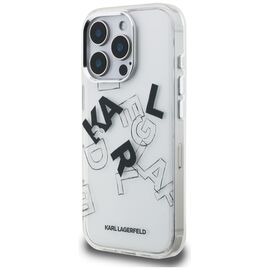 Karl Lagerfeld IML Sketched Graphic Case for iPhone 16 Pro - Clear | Techbox