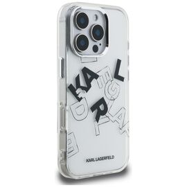 Karl Lagerfeld IML Sketched Graphic Case for iPhone 16 Pro - Clear | Techbox