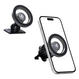 Spigen MFT13 MagSafe Car Holder for Cockpit or Air Vent - Silver
