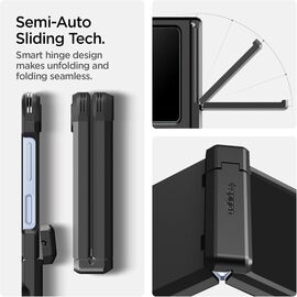 Spigen Tough Armor Pro Mag MagSafe Case for Samsung Galaxy Z Flip 6 / 7 FE - Black - Uncategorized Cases (2) - Cases - Techbox