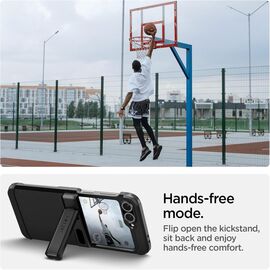 Spigen Tough Armor Pro Mag MagSafe Case for Samsung Galaxy Z Flip 6 / 7 FE - Black - Uncategorized Cases (2) - Cases - Techbox