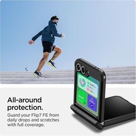 Spigen Tough Armor Pro Mag MagSafe Case for Samsung Galaxy Z Flip 6 / 7 FE - Black - Uncategorized Cases (2) - Cases - Techbox