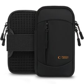 Tech-Protect M6 Universal Sport Armband - Black and Orange