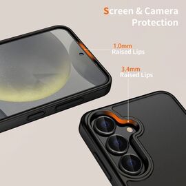 Tech-Protect MagMat Case for Motorola Moto G86 5G - Matte Black - Uncategorized Cases (2) - Cases - Techbox