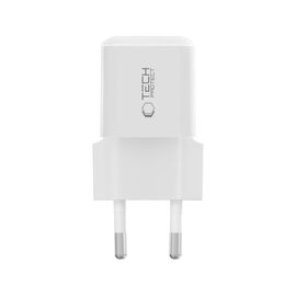 Tech-Protect NCM25 USB-C PD 25W Wall Charger - White