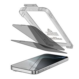 Tech-Protect Quick Set Spy+ Privacy Glass 2-pack for iPhone 16 Pro Max