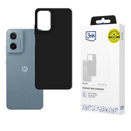 3mk Matt Case for Motorola Moto G05 / E15 G4 - Matte Black | Techbox