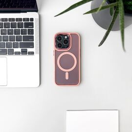 MagSafe Compatible Fashion Case for iPhone 17 Pro Max - Pink - Apple Cases - Cases - Techbox