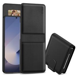 Tech-Protect Wallet Case for Samsung Galaxy Z Flip 6 / 7 Fe - Black | Techbox