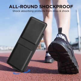 Tech-Protect Wallet Case for Samsung Galaxy Z Flip 6 / 7 Fe - Black | Techbox