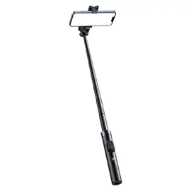 Wozinsky Selfie stick WC1Y30S teleskopowy tripod 1.3m z uchwytem na telefon - czarny