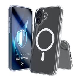 3mk Armor MagCase for iPhone 16 - transparent