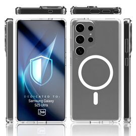 3mk Armor MagCase for Samsung Galaxy S25 Ultra - Transparent