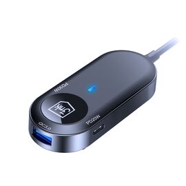 3mk Double Car Charger 135W PD QC PPS USB-C USB-A - Black