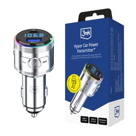 Transmitter 3in1 48W QC PD PPS USB-C USB-A 3mk Hyper Car Power Transmitter