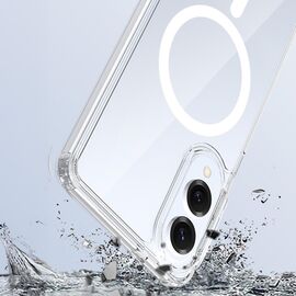 3mk Armor MagCase for Samsung Galaxy S25 Edge - Transparent
