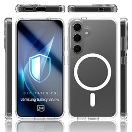 3mk Armor MagCase for Samsung Galaxy S25 FE - Transparent
