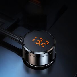 3mk Car Power Splitter PD 120W™ QC PPS UCB-C USB-A Car Charger for 7 Devices - Black