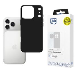 3mk Matt Case Pro for Apple iPhone 17 Pro Max - Matte Black - Apple Cases - Cases - Techbox