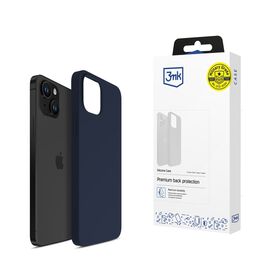 3mk Silicone Case for iPhone 15 Plus - Navy Blue - Uncategorized Cases (2) - Cases - Techbox