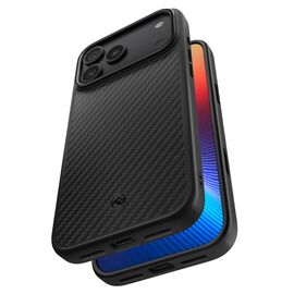 Spigen Enzo Aramid "T" MagSafe case for iPhone 17 Pro Max - black - Apple Cases - Cases - Techbox