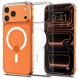 Spigen Liquid Crystal MagSafe Case for iPhone 17 Pro - Clear and White - Apple Cases - Cases - Techbox