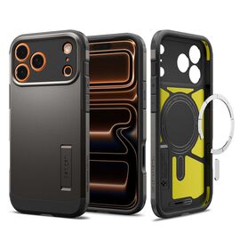Spigen Tough Armor "T" MagSafe Case for iPhone 17 Pro - Gray - Apple Cases - Cases - Techbox
