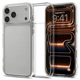 Spigen Ultra Hybrid Case for iPhone 17 Pro - Transparent - Apple Cases - Cases - Techbox