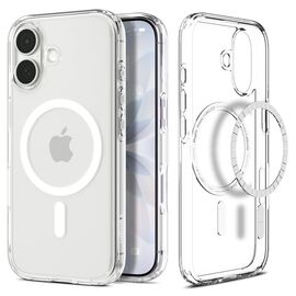 Spigen Ultra Hybrid MagSafe Case for iPhone 17 - Clear and White | Techbox