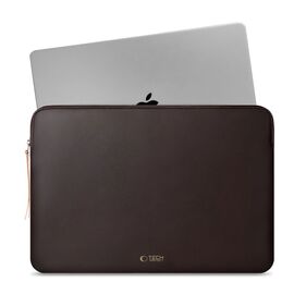 Tech-Protect Fleece Laptop Bag 13-14" - Brown | Techbox