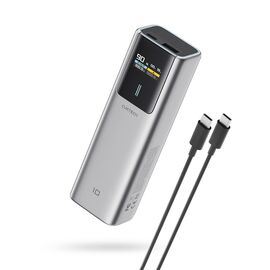Powerbank CUKTECH CKPB100PGLBL 150W 10000mAh USB-C USB-A - szary