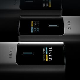 Powerbank CUKTECH CKPB100PGLBL 150W 10000mAh USB-C USB-A - szary